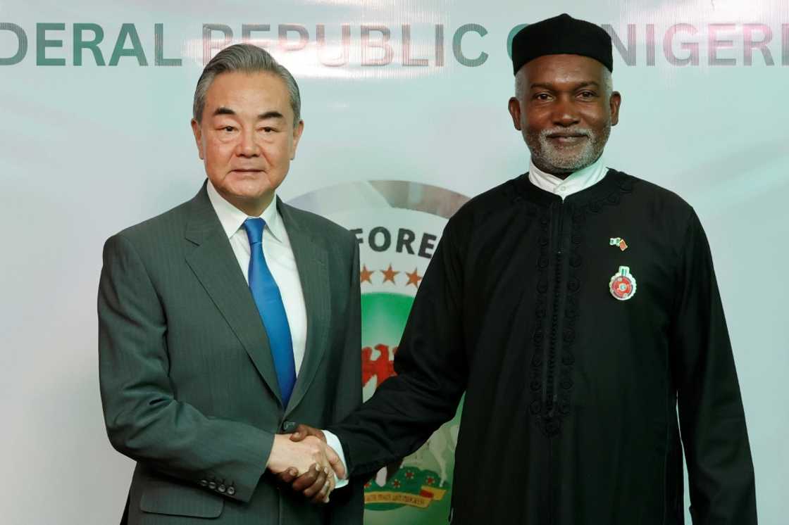 Chinese Foreign Minister Wang Yi held talks with Nigerian counterpart Yusuf Tuggar