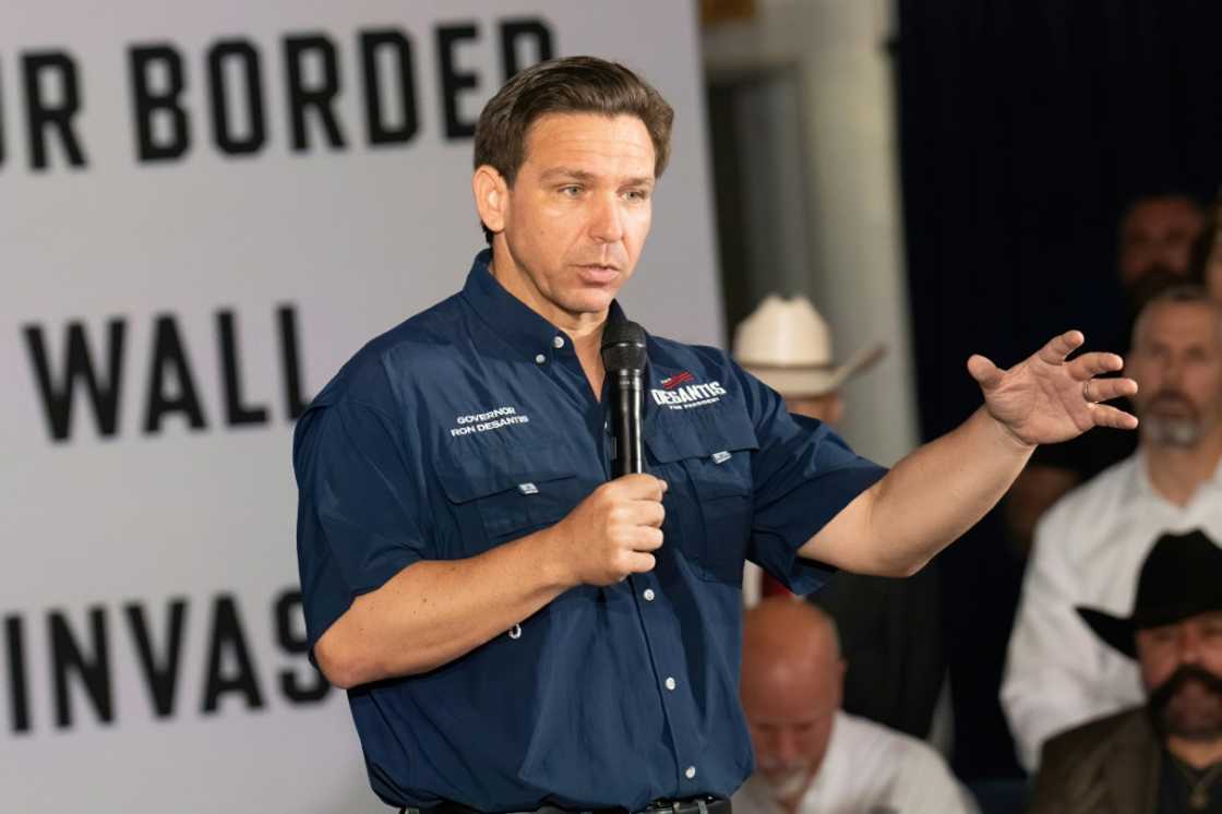Florida governor and 2024 Republican presidential hopeful Ron DeSantis has garnered political support -- and generated controversy -- with his criticism of 'woke' corporate initiatives Florida governor and 2024 Republican presidential hopeful Ron DeSantis has garnered political support -- and generated controversy -- with his criticism of 'woke' corporate initiatives