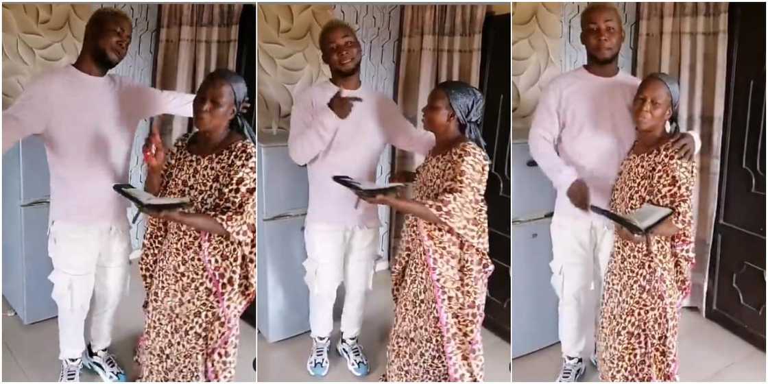 Mother Shows Great Support for Son's Music Career, Sings His Track Word for Word in Video as He Releases EP Mother Shows Great Support for Son's Music Career, Sings His Track Word for Word in Video as He Releases EP