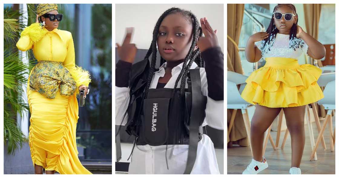 Nana Akua Addo's daughter stuns with dance moves in TikTok video