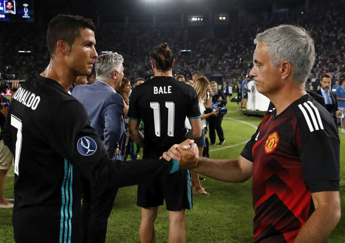 Jose Mourinho gives funny reaction to Cristiano Ronaldo's Man United return Jose Mourinho gives funny reaction to Cristiano Ronaldo's Man United return