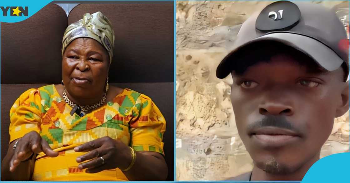 A photo of Akua Donkor, the founder of Ghana Freedom Party and her driver A photo of Akua Donkor, the founder of Ghana Freedom Party and her driver