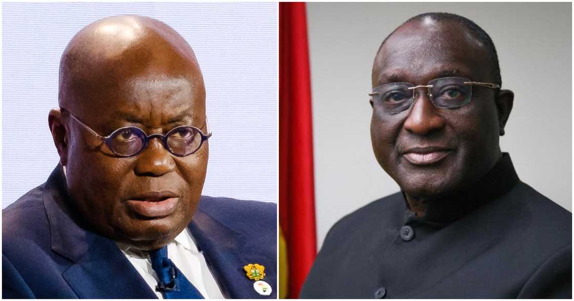 Nana Akufo-Addo has been forced to consider a reshuffle move due to Alan Kyerematen's resignation. Nana Akufo-Addo has been forced to consider a reshuffle move due to Alan Kyerematen's resignation.