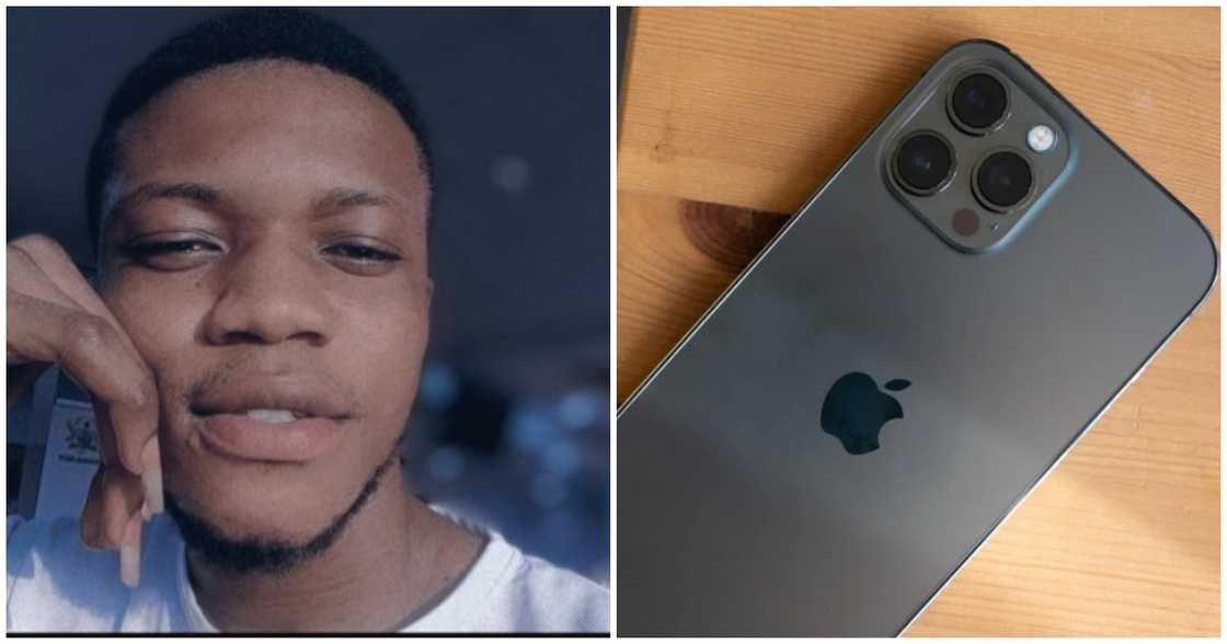 Young lady runs away with a guy's iPhone 13 Young lady runs away with a guy's iPhone 13