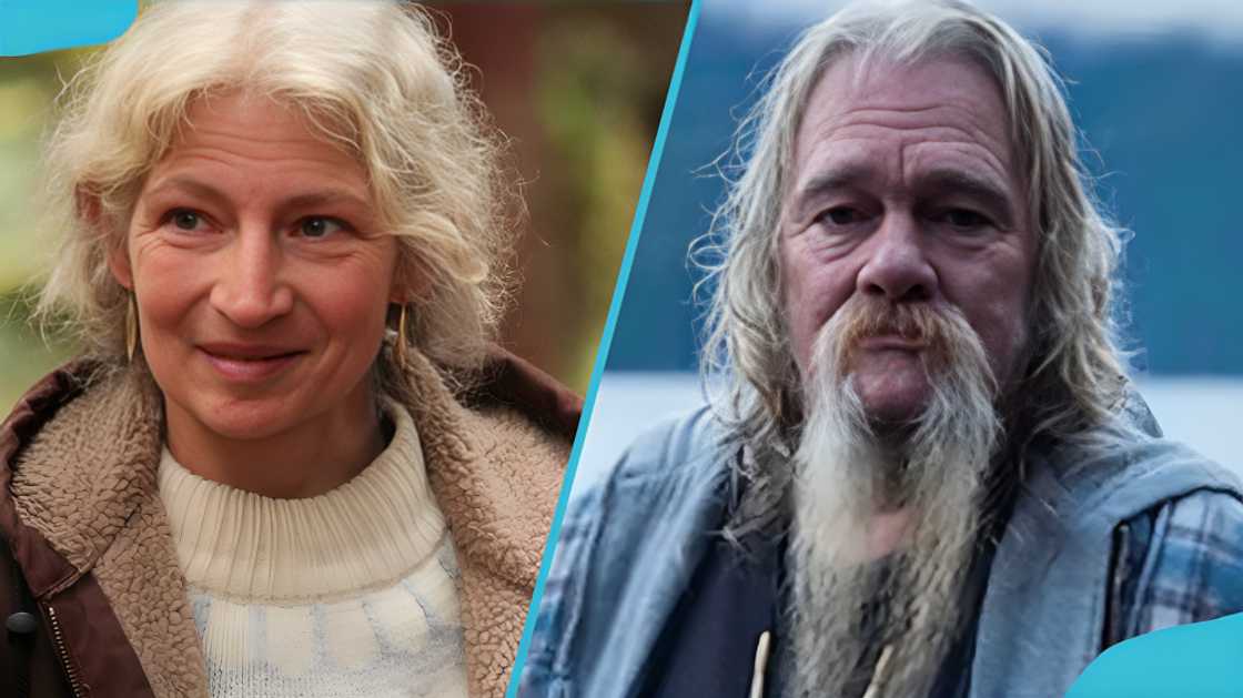 Snowbird Brown's parents having white hair