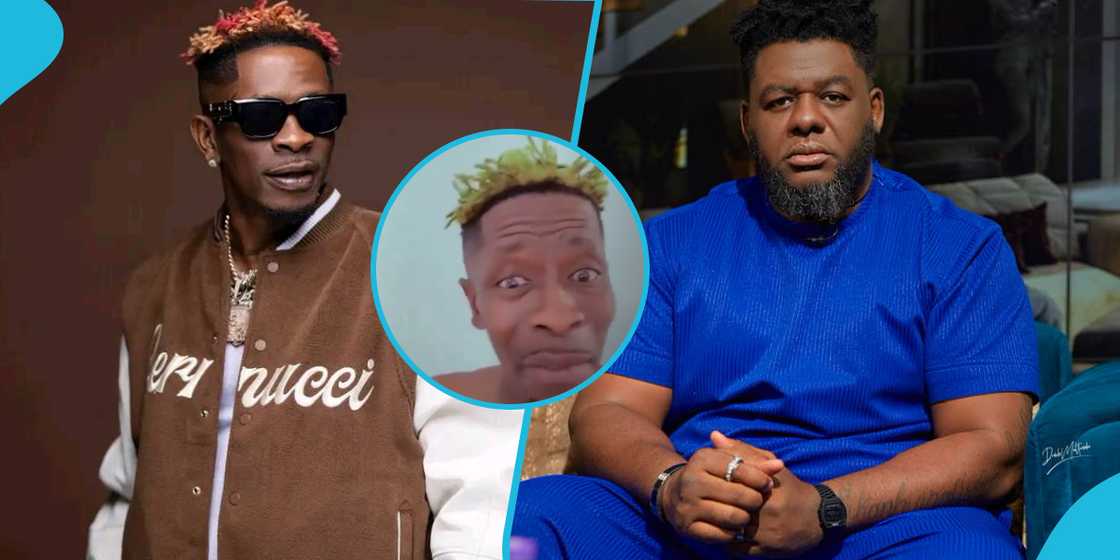 Shatta Wale and bullgod Shatta Wale and bullgod