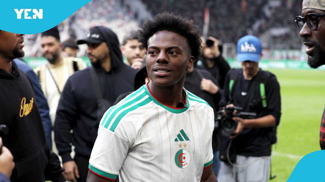 IShowSpeed Brings Energy to Ghana, Performs Backflip on Top of Black Star Gate. Photo by NurPhoto.