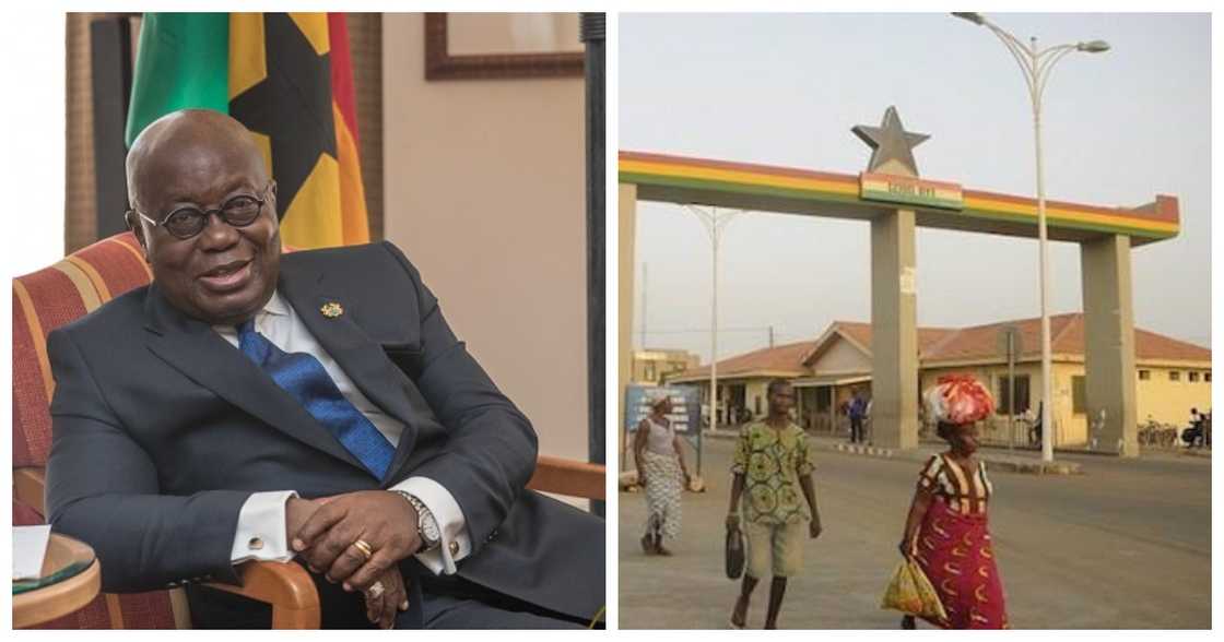 Akufo-Addo and Ghana-Togo border Akufo-Addo and Ghana-Togo border