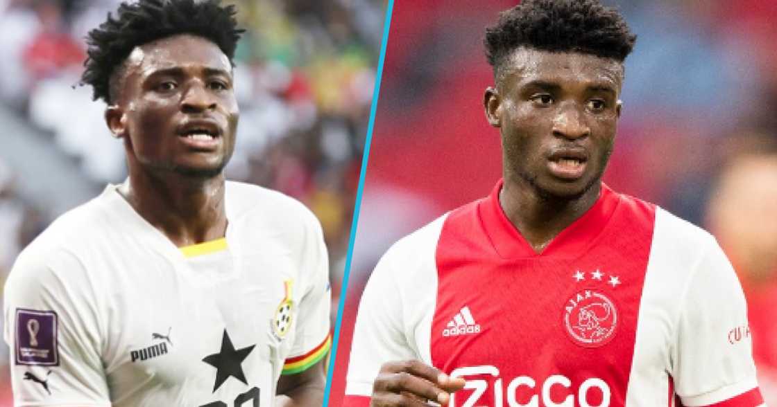 Photos of Mohammed Kudus. Photos of Mohammed Kudus.