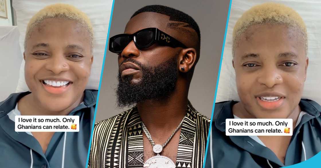 Bisa Kdei Reacts As Nigerian Influencer Names Mansa As Her Favourite Motivational Song (Video) Bisa Kdei Reacts As Nigerian Influencer Names Mansa As Her Favourite Motivational Song (Video)