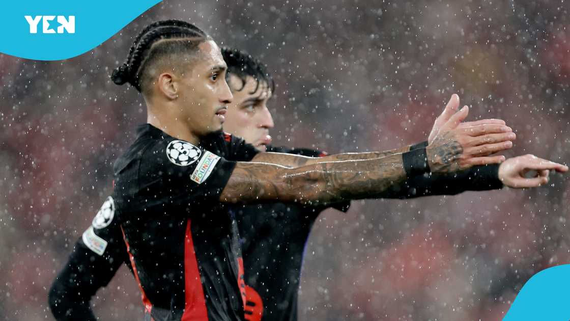 Raphinha was the hero for FC Barcelona as they staged a dramatic comeback to beat Benfica 5-4 in the UEFA Champions League. Raphinha was the hero for FC Barcelona as they staged a dramatic comeback to beat Benfica 5-4 in the UEFA Champions League.