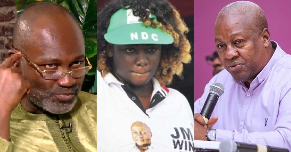 Kennedy Agyapong mentions Mahama and Tracey Boakye on campaign platform (video)