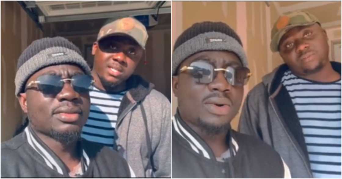 Photo of two Ghanaians in Canada Photo of two Ghanaians in Canada