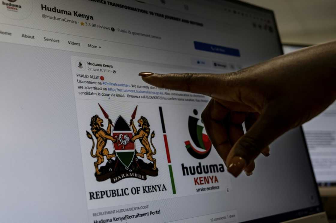 A common scam in Kenya involves fictitious government job offers A common scam in Kenya involves fictitious government job offers