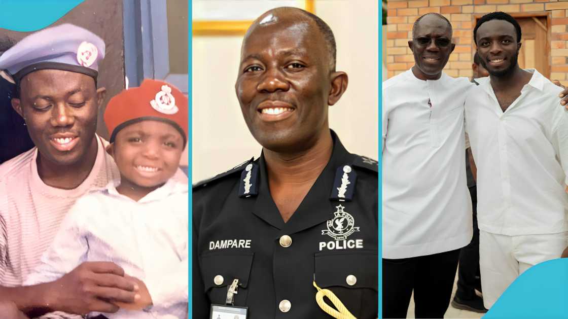IGP George Akuffo Dampare, Dampare's son, Ghana Police, IGP, Ghana, Social media