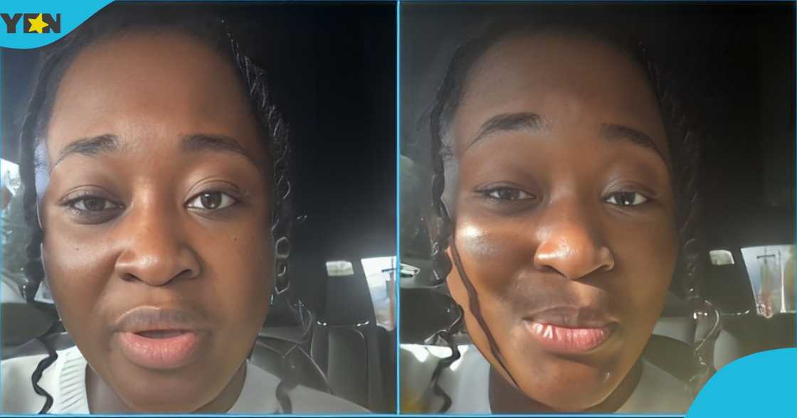 Photo of a young lady in Canada advising Ghanaians back home. Photo of a young lady in Canada advising Ghanaians back home.