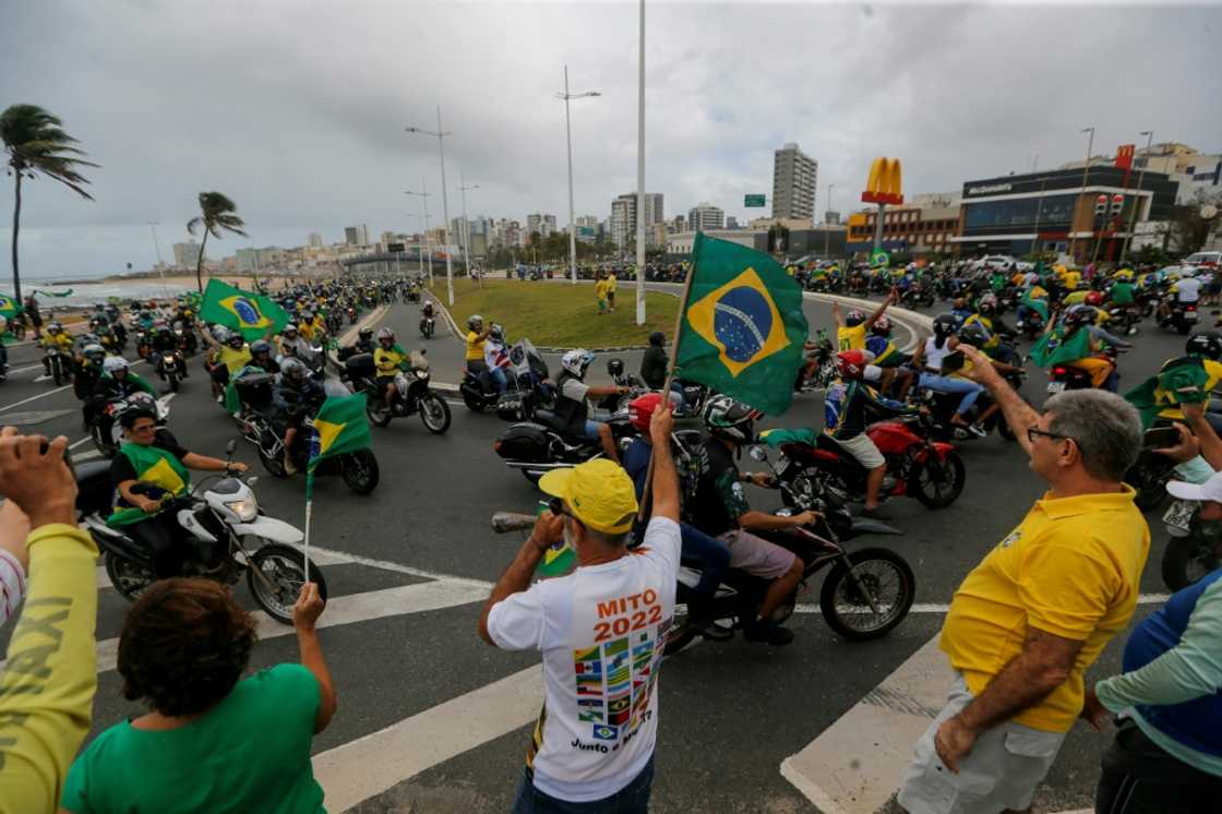 Jair Bolsonaro, 67, has not avoided crowds on the campaign trail Jair Bolsonaro, 67, has not avoided crowds on the campaign trail