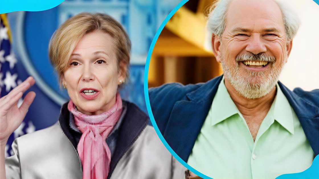 Deborah Birx and her husband Paige Reffe