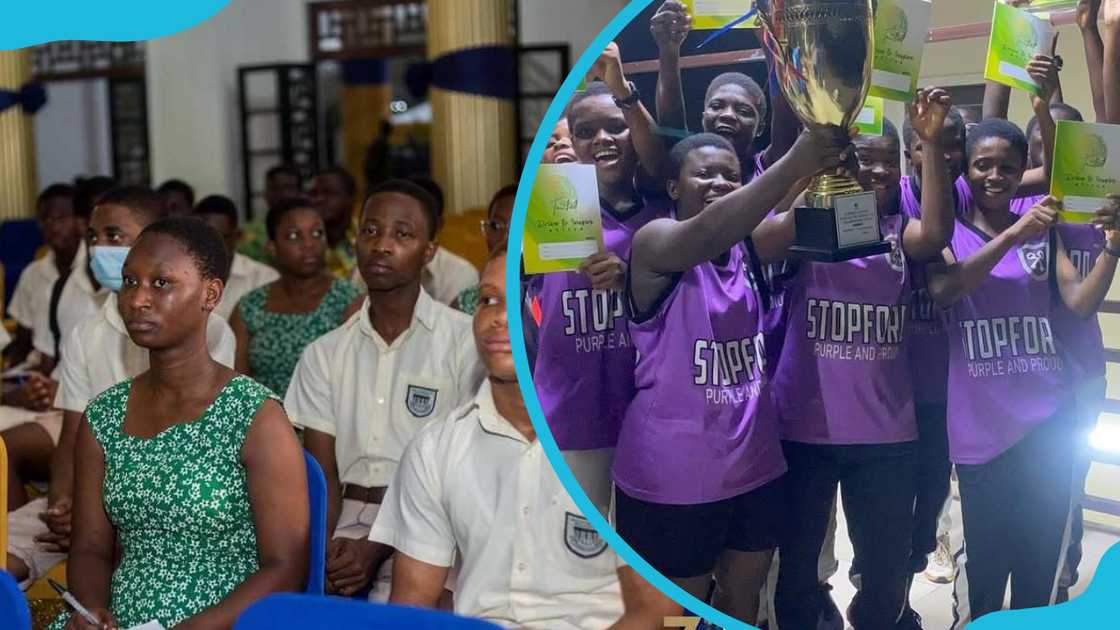 Achimota School students participating in school activities Achimota School students participating in school activities