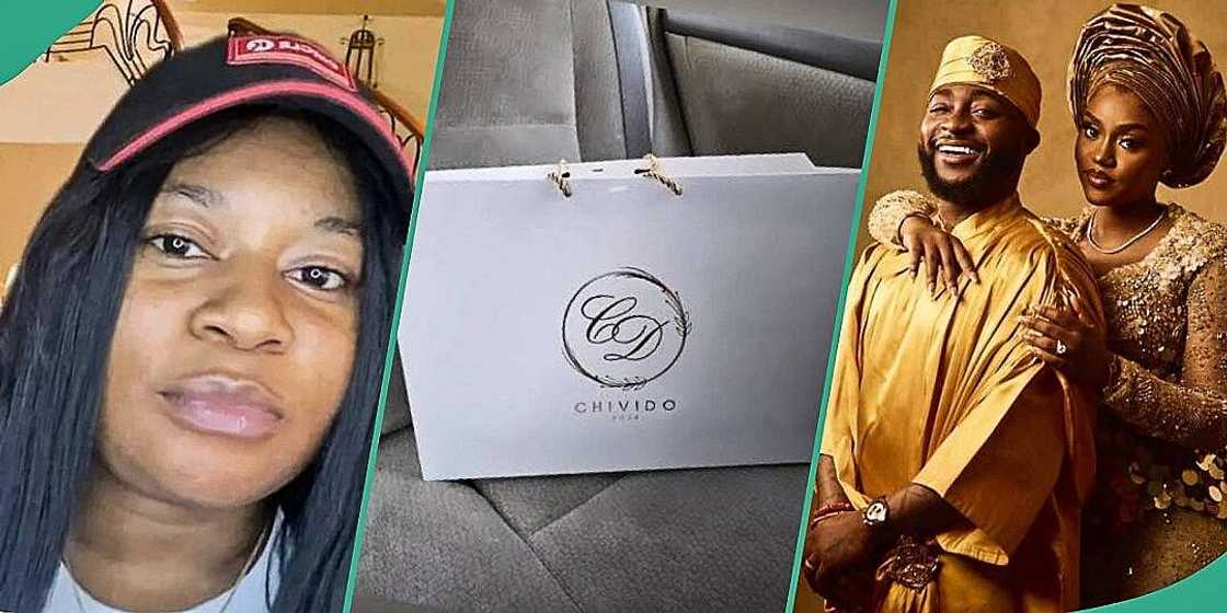 Lady says fake copies of Davido and Chioma's wedding IV are selling out