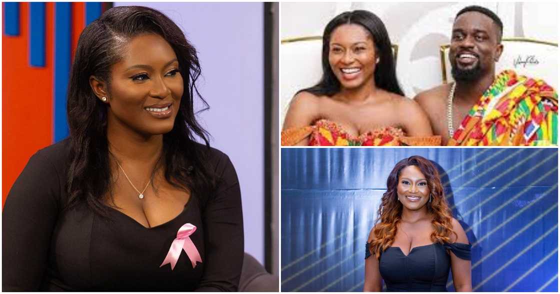 Ghanaian musician Sarkodie and Tracy Sarkcess Ghanaian musician Sarkodie and Tracy Sarkcess