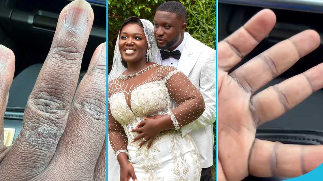 Tima Kumkum, Dominic Duodu, Tima Kumkum's husband, Wedding ring, Tima Kumkum's wedding photos
