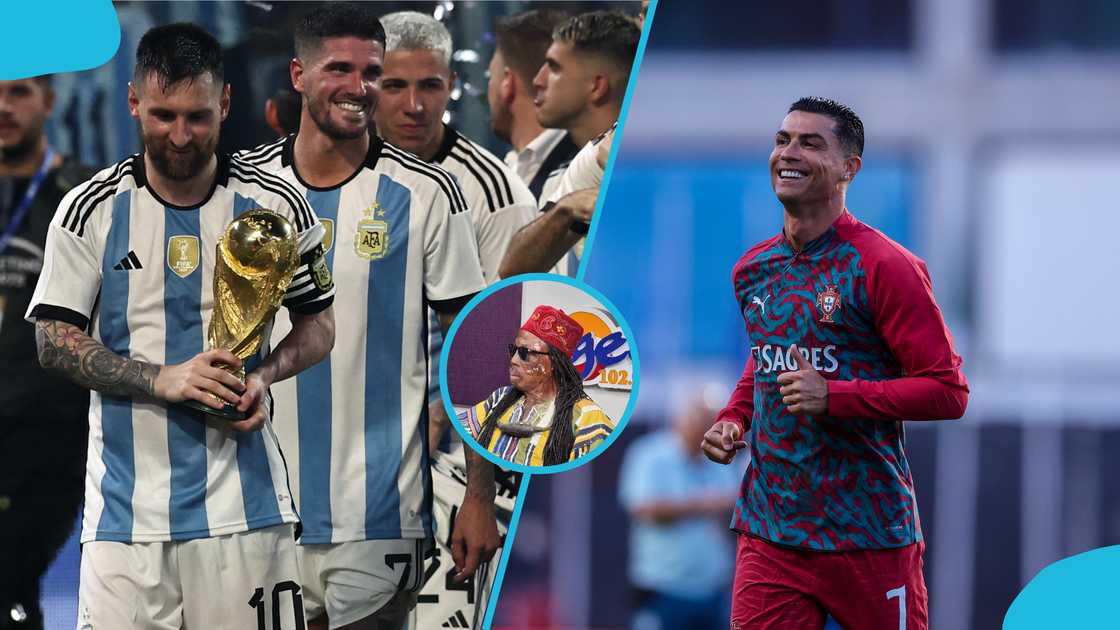 Nana Kwaku Bonsam, World Cup winner, Cristiano Ronaldo, Lionel Messi Nana Kwaku Bonsam, World Cup winner, Cristiano Ronaldo, Lionel Messi