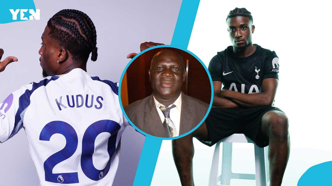 Mohammed Kudus, Dan Owusu. Tottenham Mohammed Kudus, Dan Owusu. Tottenham