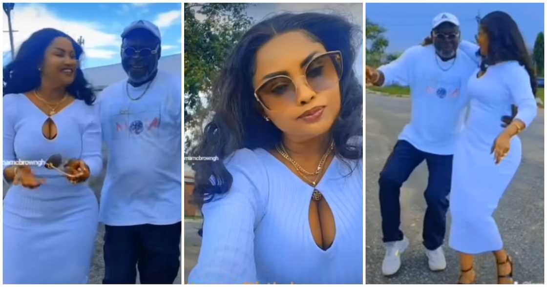 Nana Ama McBrown and Kofi Adjorlolo Nana Ama McBrown and Kofi Adjorlolo