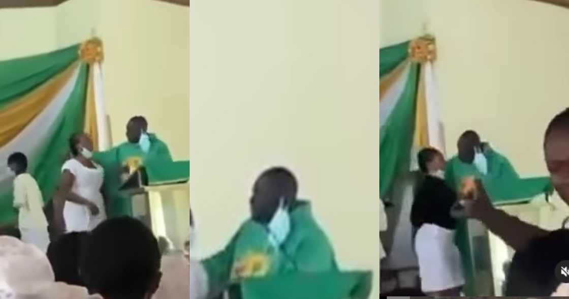 St Monica's student opens up on why "kissy-kissy" priest chose the 3 ladies he kissed St Monica's student opens up on why "kissy-kissy" priest chose the 3 ladies he kissed