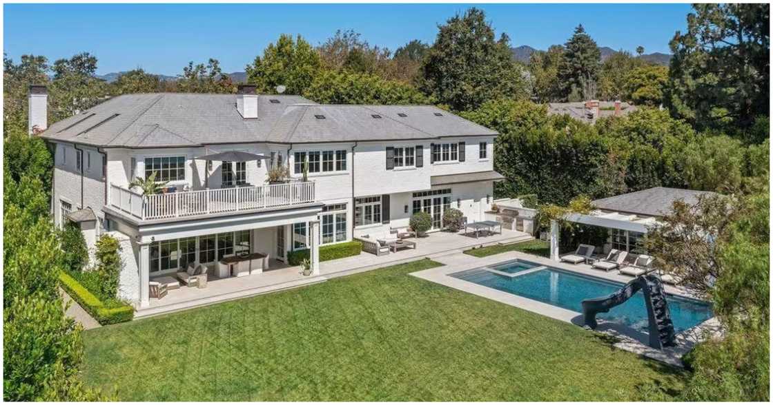 The estate has a pool and is surrounded by lush vegetation The estate has a pool and is surrounded by lush vegetation