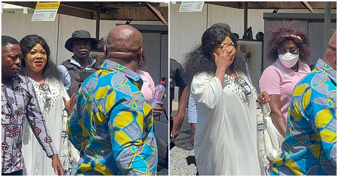 Nana Agradaa in court Nana Agradaa in court