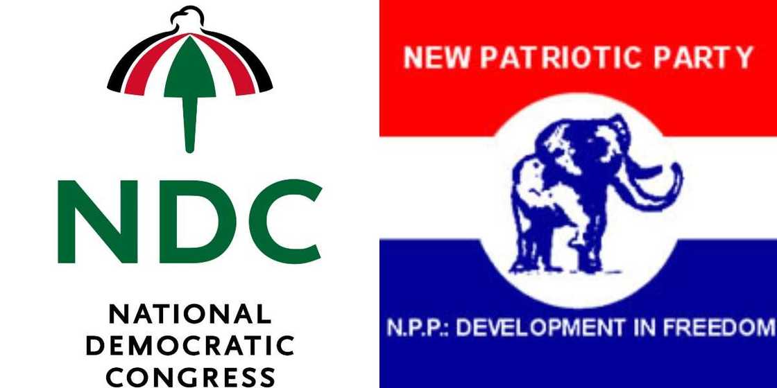 NPP, NDC and 27 other political parties regulated and recognized by the EC NPP, NDC and 27 other political parties regulated and recognized by the EC