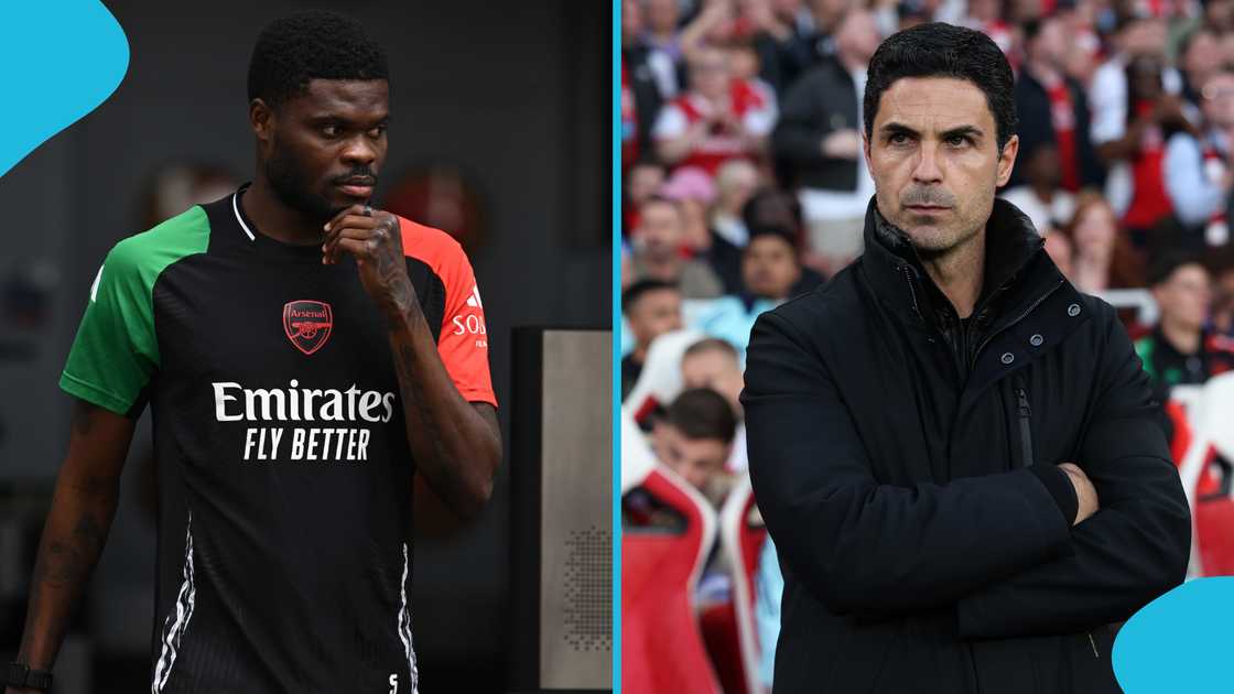 Mikel Arteta, Thomas Partey, Arsenal, PSG, UEFA Champions League