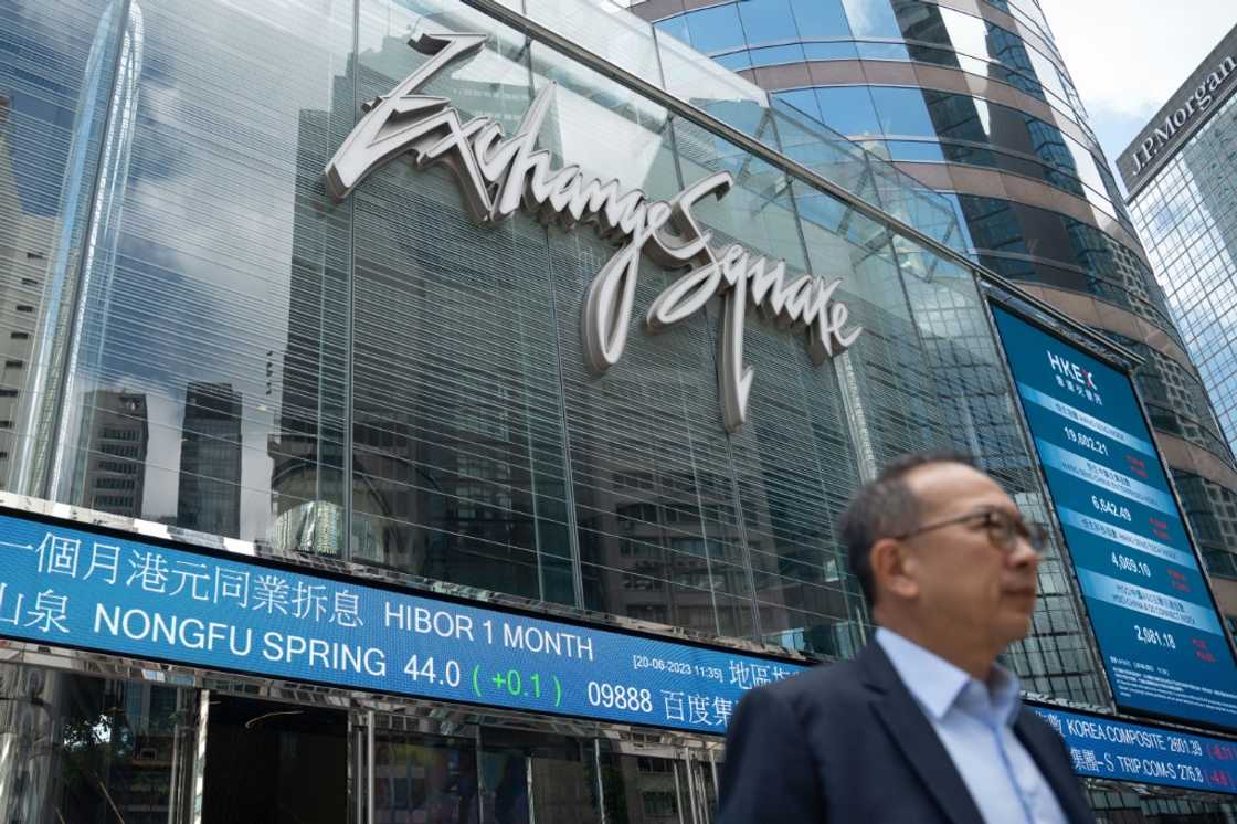 Hong Kong stocks led losses in Asian markets Hong Kong stocks led losses in Asian markets