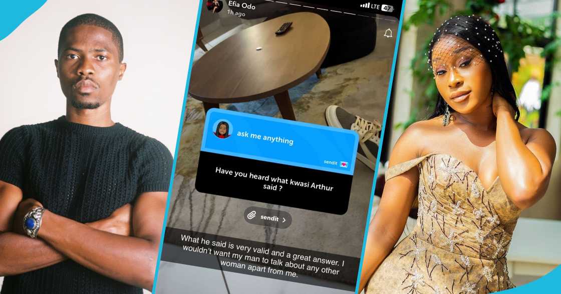 Efia Odo's reply to Kwesi Arthur Efia Odo's reply to Kwesi Arthur