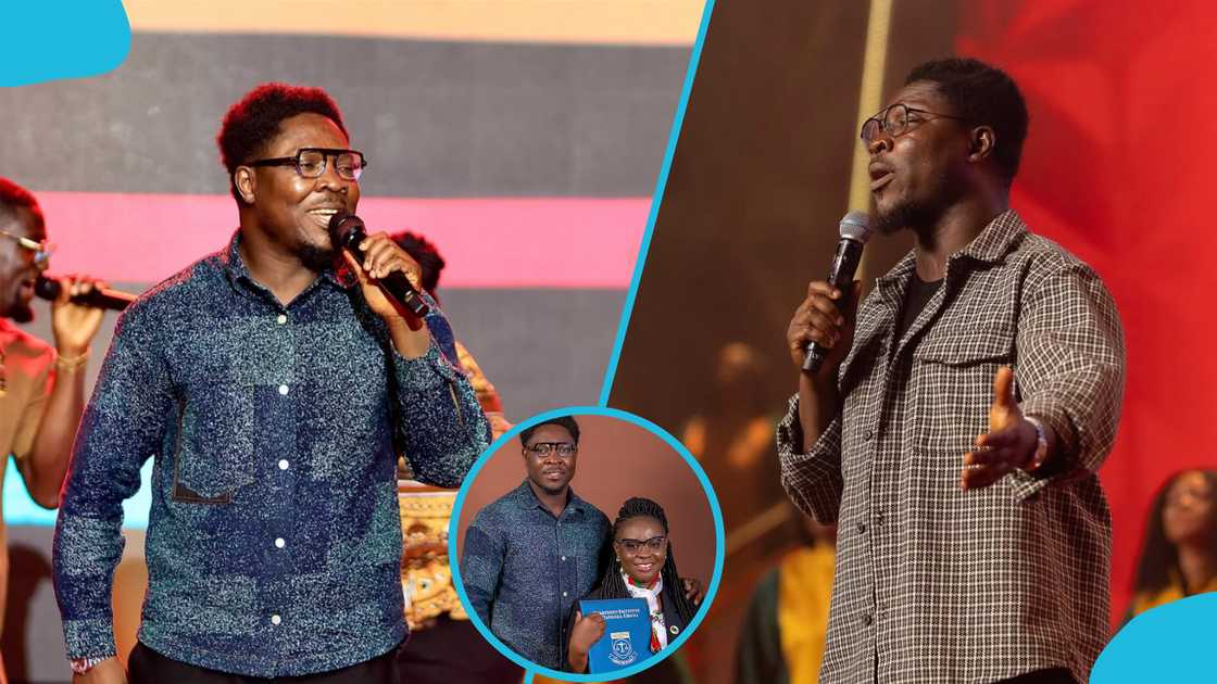 Akesse Brempong, Benedicta Akesse Brempong, Joe Mettle, Ghanaian gospel musician, Ghanaian couples, Joe Mettle's studio Akesse Brempong, Benedicta Akesse Brempong, Joe Mettle, Ghanaian gospel musician, Ghanaian couples, Joe Mettle's studio