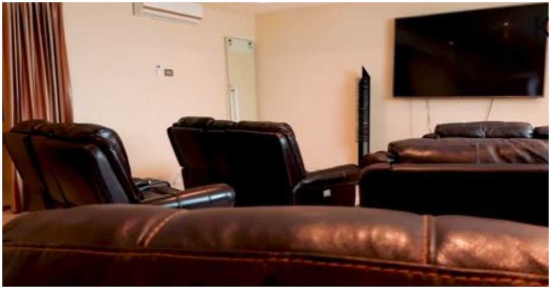 Hassan Ayariga's house has a cinema room Hassan Ayariga's house has a cinema room