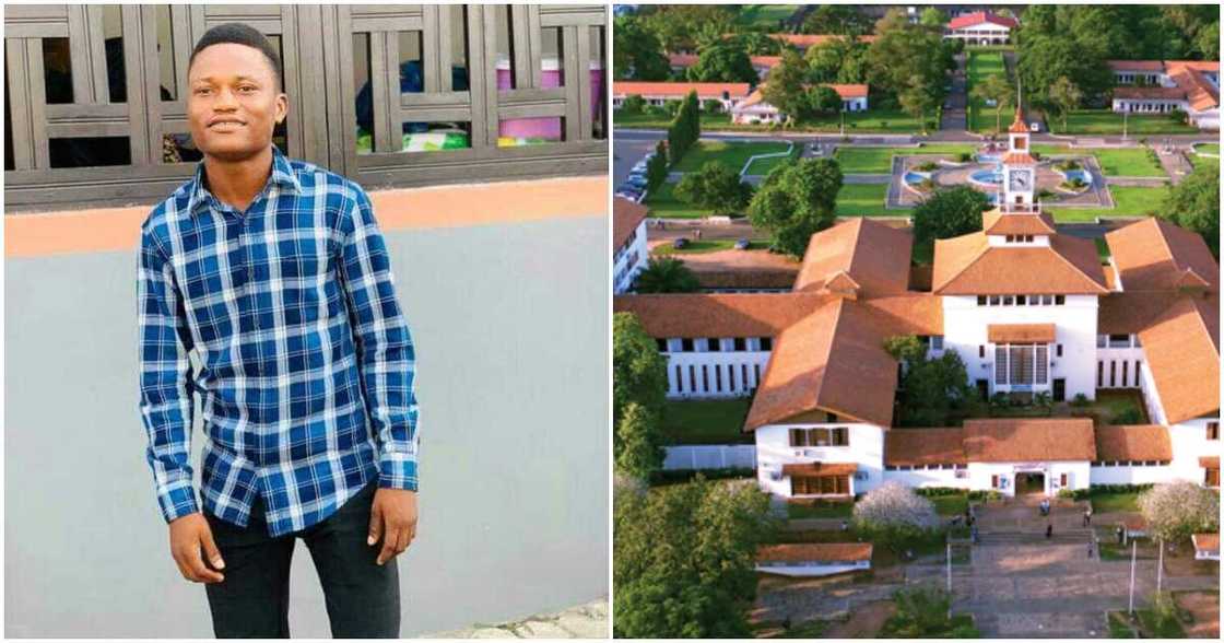 Photo of Isaac Mumunii and the University of Ghana Photo of Isaac Mumunii and the University of Ghana