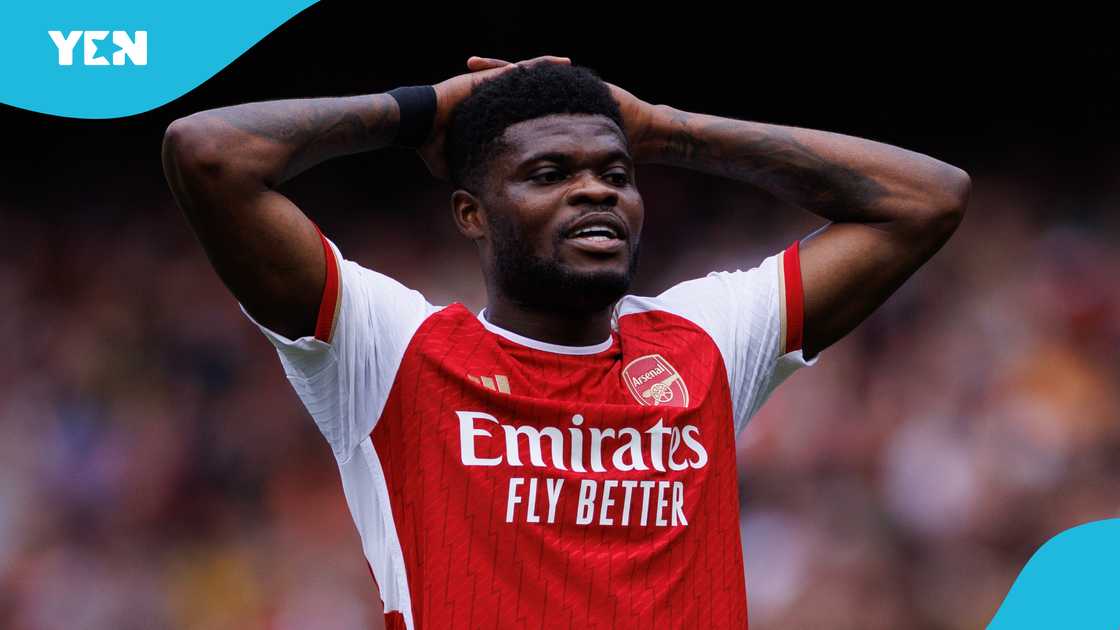 Thomas Partey, Premier League, Arsenal, AFC Bournemouth, Ghana footballer Thomas Partey, Premier League, Arsenal, AFC Bournemouth, Ghana footballer