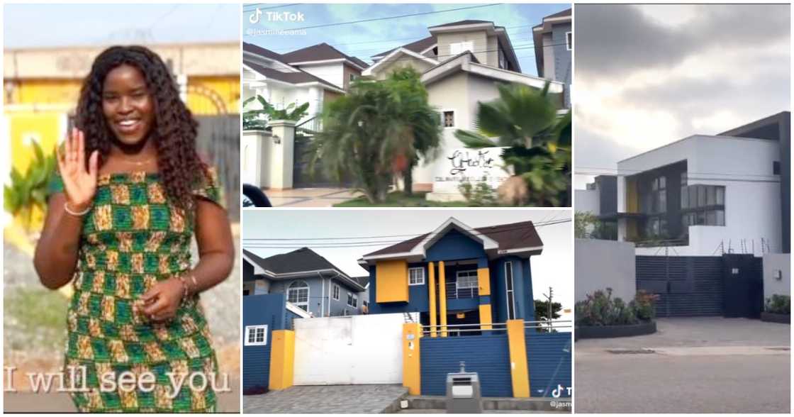 Woman tours Accra's most affluent neighbourhoods Woman tours Accra's most affluent neighbourhoods