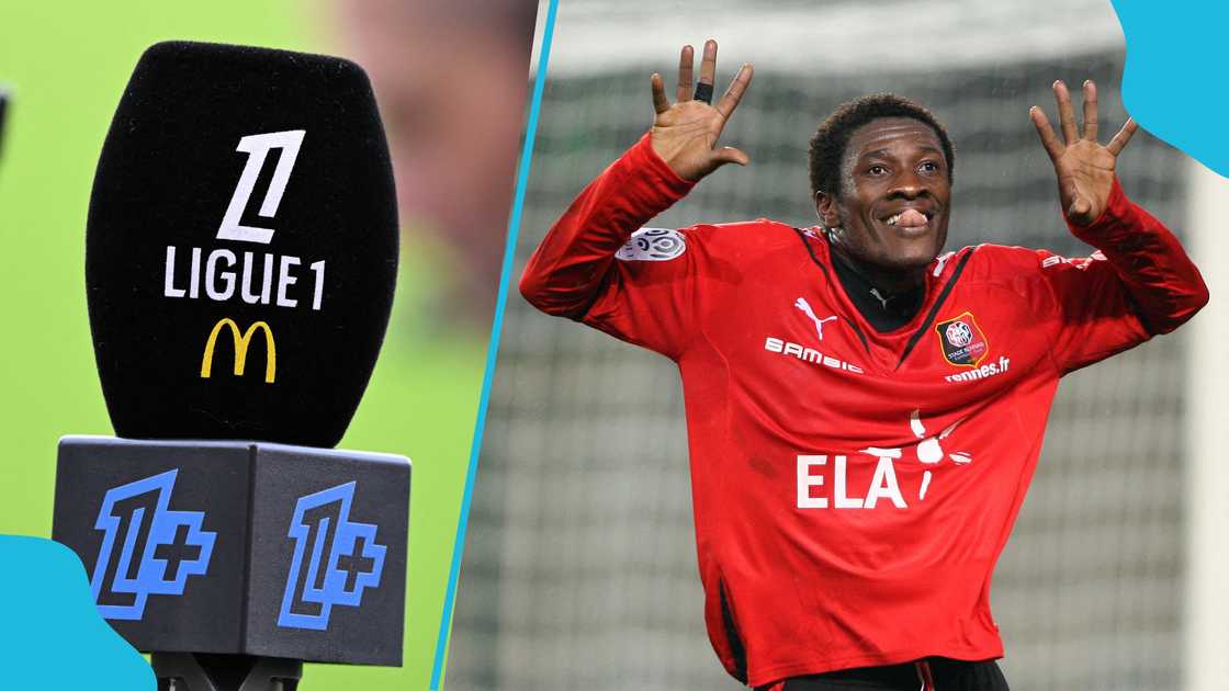 Asamoah Gyan Celebrated by Ligue 1 in Heartfelt Social Media Tribute