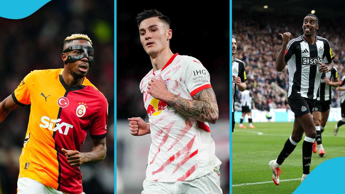 Victor Osimhen, Benjamin Sesko, Arsenal, Mikel Arteta, transfer, striker, Alexander Isak, prolific, teams. Victor Osimhen, Benjamin Sesko, Arsenal, Mikel Arteta, transfer, striker, Alexander Isak, prolific, teams.