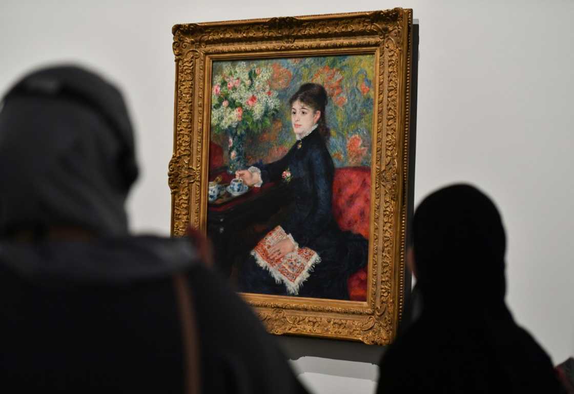To mark its first five years, the Louvre Abu Dhabi acquired a special birthday gift, for an undisclosed price, Pierre-Auguste Renoir's masterpiece "The Cup of Chocolate" To mark its first five years, the Louvre Abu Dhabi acquired a special birthday gift, for an undisclosed price, Pierre-Auguste Renoir's masterpiece "The Cup of Chocolate"