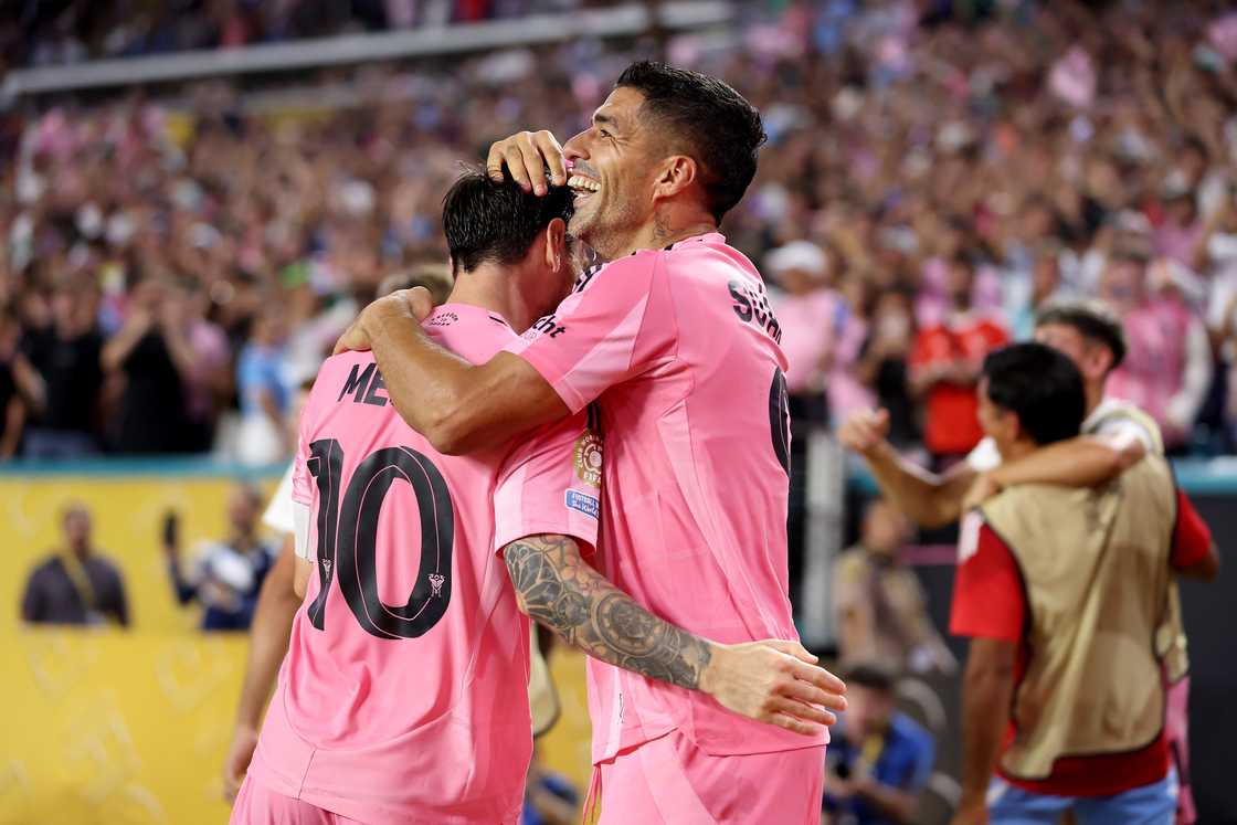 Lionel Messi, Luis Suarez, PSG vs Inter Miami, Club World Cup