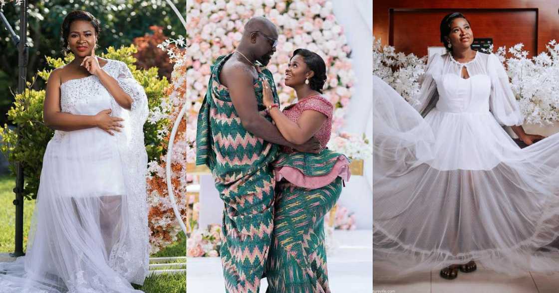 Never seen photos from Kumawood Actress, Portia Boateng's traditional wedding Never seen photos from Kumawood Actress, Portia Boateng's traditional wedding