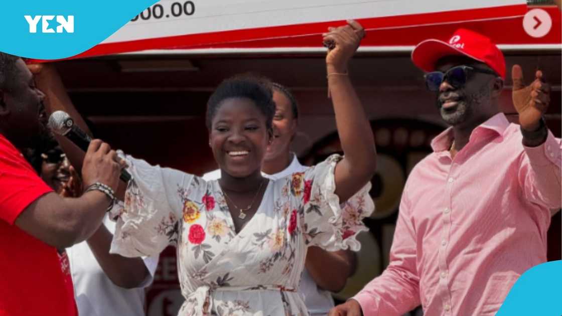 Ghanaian Woman, Delight, Win, Telecel More Money, Telecel Ghana Ghanaian Woman, Delight, Win, Telecel More Money, Telecel Ghana