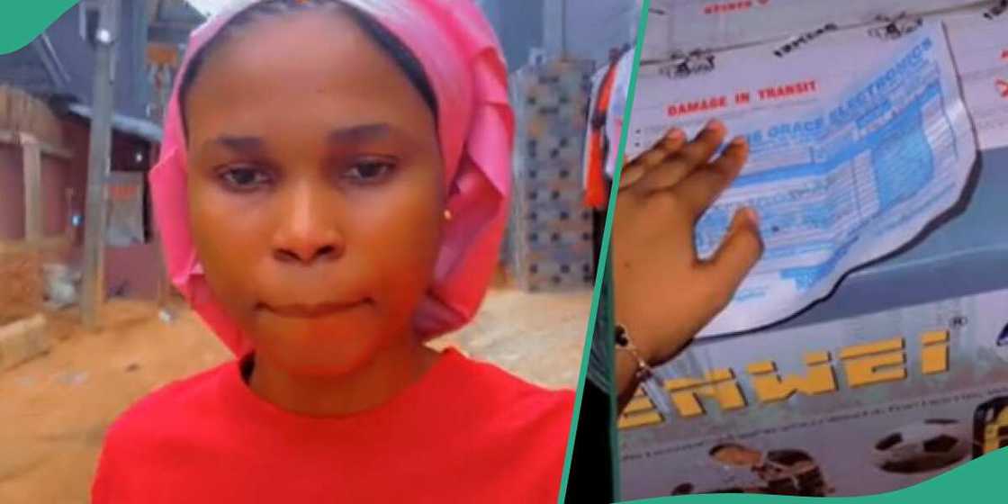 Nigerian lady gets generator from boyfriend Nigerian lady gets generator from boyfriend