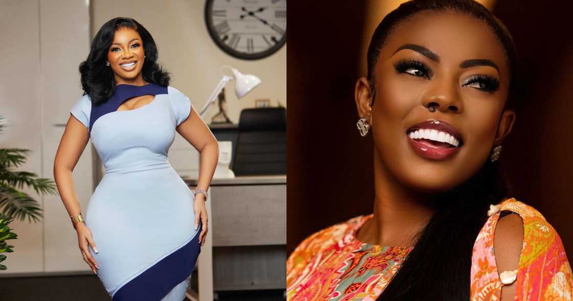 Serwaa Amihere and Nana Aba Anamoah in pics