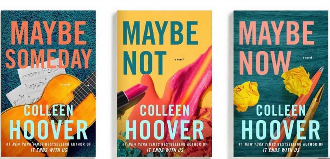 Colleen Hoover's Maybe book series Colleen Hoover's Maybe book series